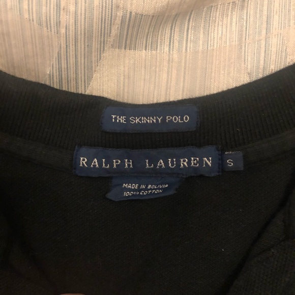 Black skinny polo - Picture 2 of 3